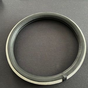 Crystal bling steering wheel cover